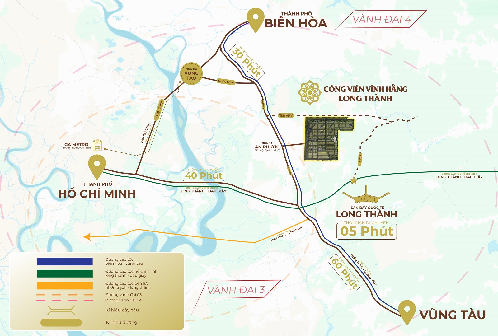 Map Công Viên Vĩnh Hằng Long Thành 2026